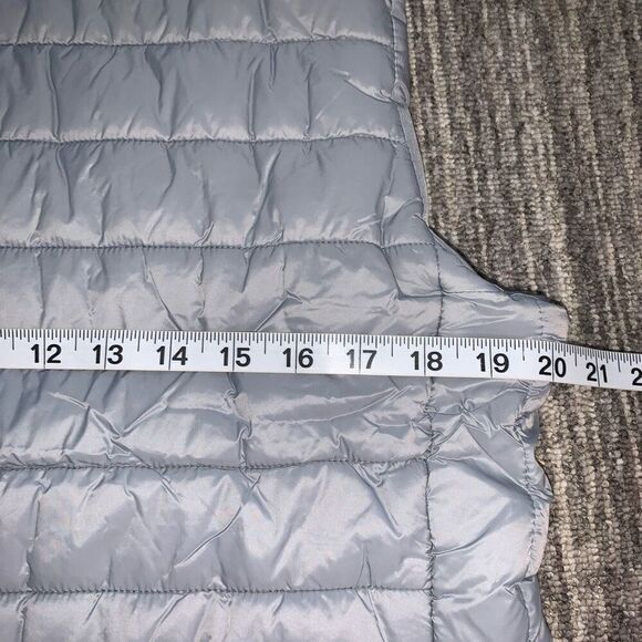 Latest Vogue Weathergear Size Youth 3XL Puffer Vest Gray Sleeveless Waterproof - Picture 7 of 8